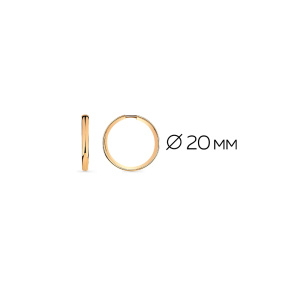 Серьги 002-0740-0000-010 (Au 585)