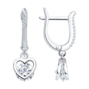 Серьги 94026265-91 (Ag 925)