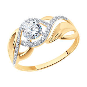 Кольцо 017424 (Au 585)