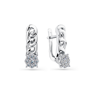 Серьги 2-208669-00-00 (Au 585)