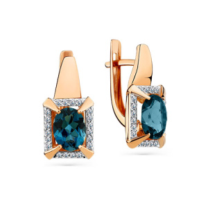 Серьги 02-3-373-1101-011 (Au 585)