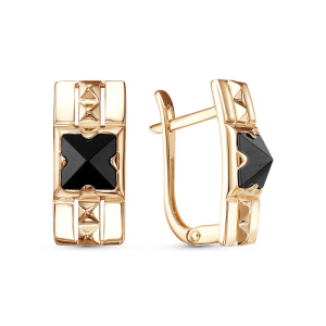 Серьги 21805387 (Au 585)