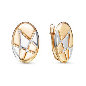 Серьги 1200939 (Au 585)