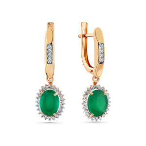 Серьги 02-3-594-0901-011 (Au 585)