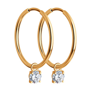 Серьги 0200294 (Au 585)