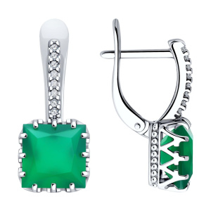 Серьги 92022919 (Ag 925)