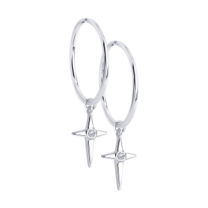 Серьги 94024825 (Ag 925)