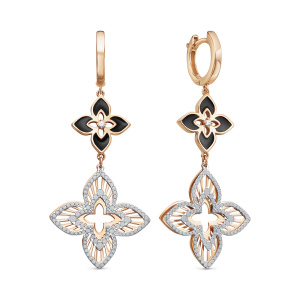 Серьги 120408 (Au 585)