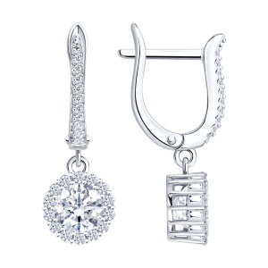 Серьги 94026340-91 (Ag 925)