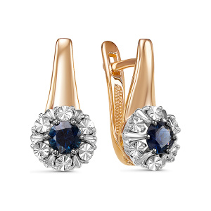 Серьги С0637-102 (Au 585)