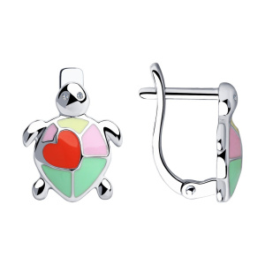 Серьги 94023539 (Ag 925)