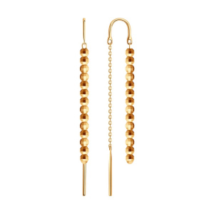 Серьги 0200683 (Au 585)