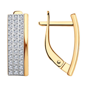 Серьги 029903 (Au 585)