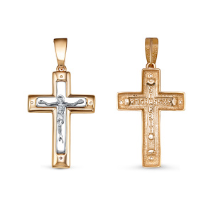 Крест 080919 (Au 585)