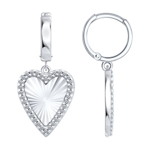 Серьги 94027288 (Ag 925)