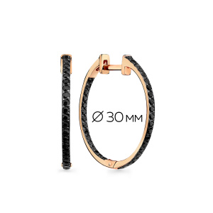 Серьги 002-0785-0005-012 (Au 585)