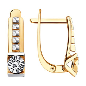 Серьги 51-120-01032-1 (Au 585)