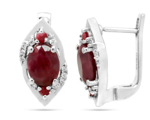 Серьги 647929 (Ag 925)