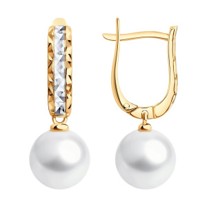 Серьги 792474 (Au 585)