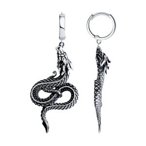 Серьги 95020116 (Ag 925)