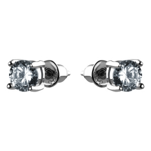 Серьги G1-SH-10363-7mm (Ag 925)