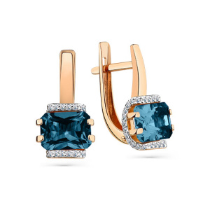 Серьги 02-3-374-1101-011 (Au 585)