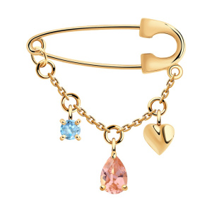 Брошь 740374 (Au 585)