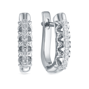 Серьги 3977-21001 (Au 585)