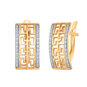 Серьги 21264 (Au 585)