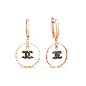 Серьги 120348 (Au 585)