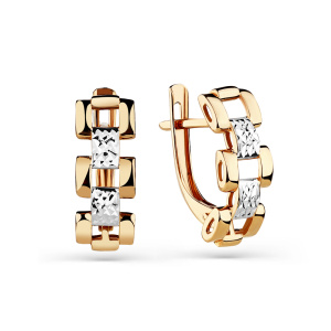 Серьги 002-0583-2000-011 (Au 585)