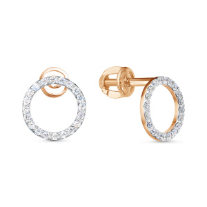 Серьги 050807 (Au 585)