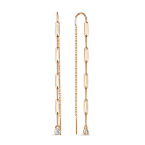 Серьги 1414142 (Au 585)