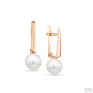 Серьги 02-2-744-0500-010 (Au 585)