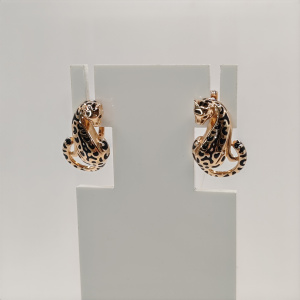 Серьги 23007 (Au 585)