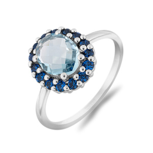 Кольцо 654290 (Ag 925)