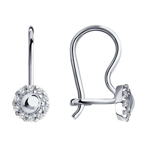 Серьги 94021305 (Ag 925)