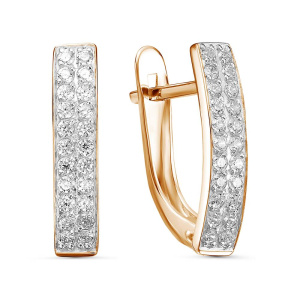 Серьги 122376 (Au 585)