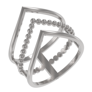 Кольцо 1038011-00000 (Ag 925)