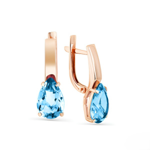 Серьги 02-2-922-1300-010 (Au 585)