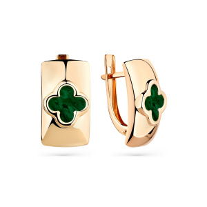 Серьги 02-3-446-8800-010 (Au 585)