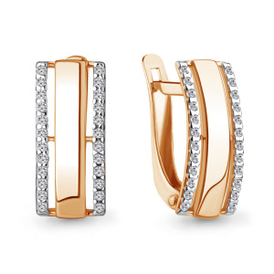 Серьги 49867А (Au 585)