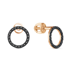 Серьги 050807-5 (Au 585)