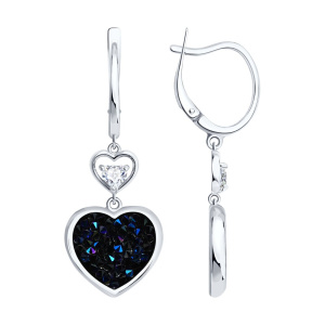 Серьги 94027707 (Ag 925)