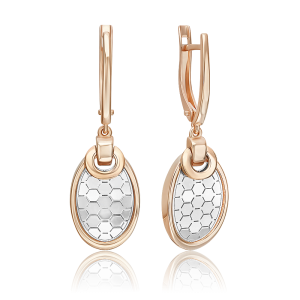 Серьги 02-5265-01-000-1111 (Au 585)