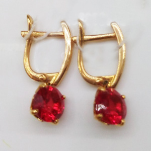 Серьги 21802886 (Au 585)