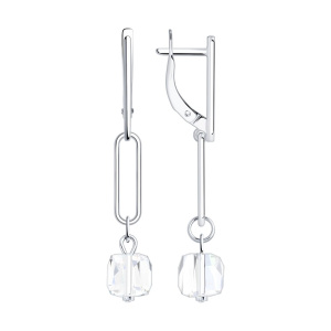 Серьги 94-121-00312-2 (Ag 925)