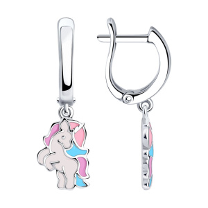 Серьги 94024317 (Ag 925)