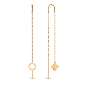 Серьги 503472-1000 (Au 585)