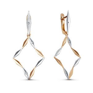 Серьги 1200648 (Au 585)